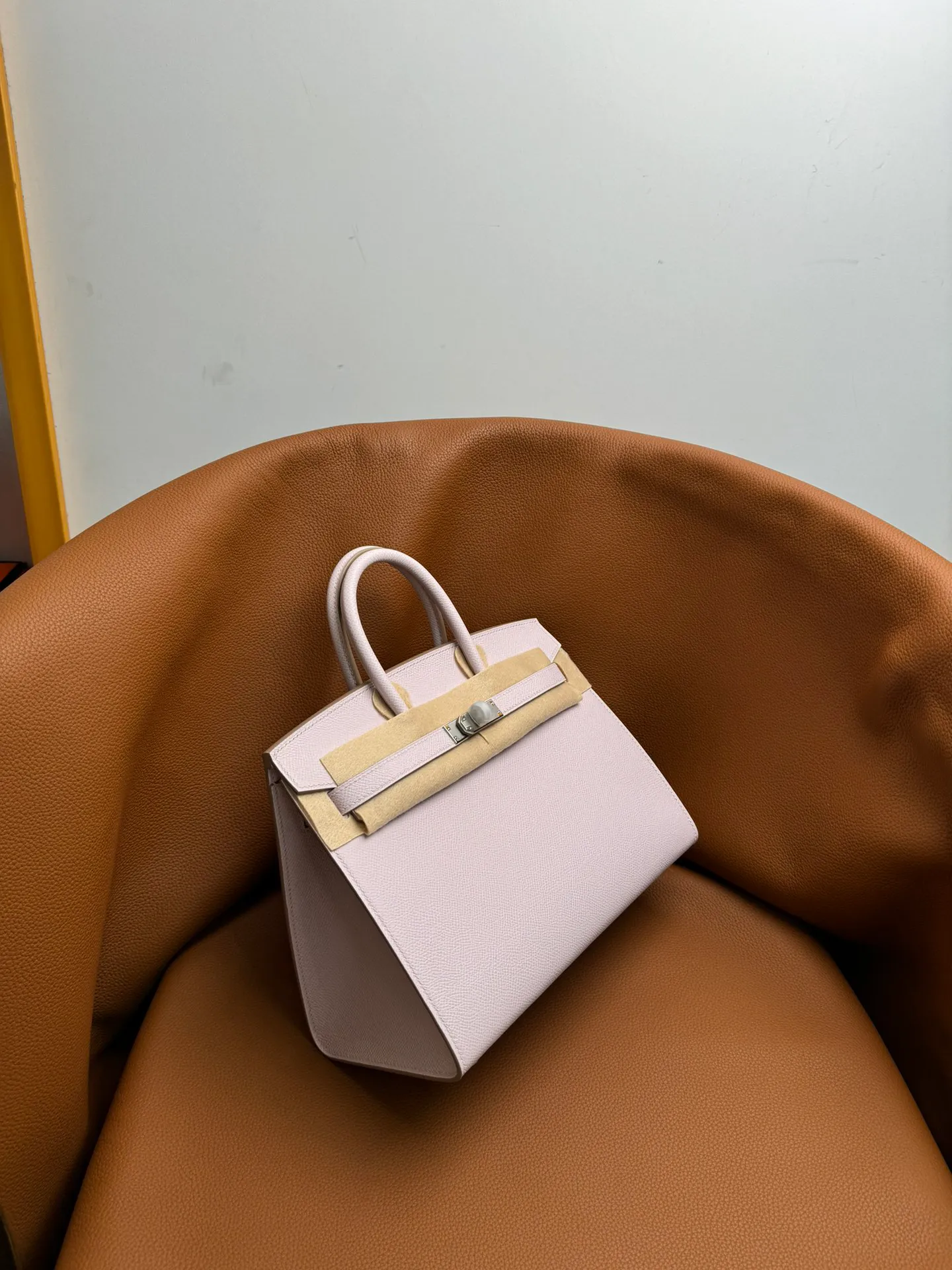Birkin 25/30/35 Bag Guimauve (Dreamy Pink‑Lilac) Epsom Leather