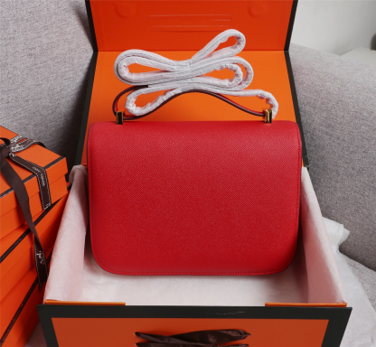 Constance 19/23 bag Red Epsom Leather
