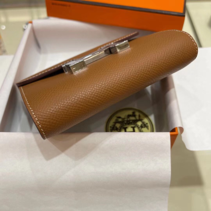 Constance Mini 13 Bag Brown Epsom Leather