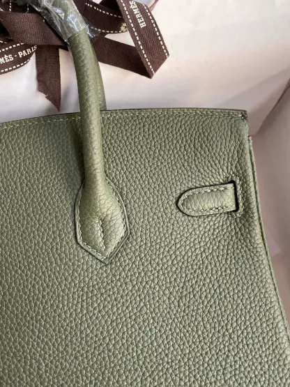 Birkin 25/30/35 Bag Deep Green Togo Leather