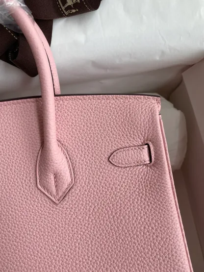 Birkin 25/30/35 Bag Rose Azalée (Lipstick Pink) Togo Leather