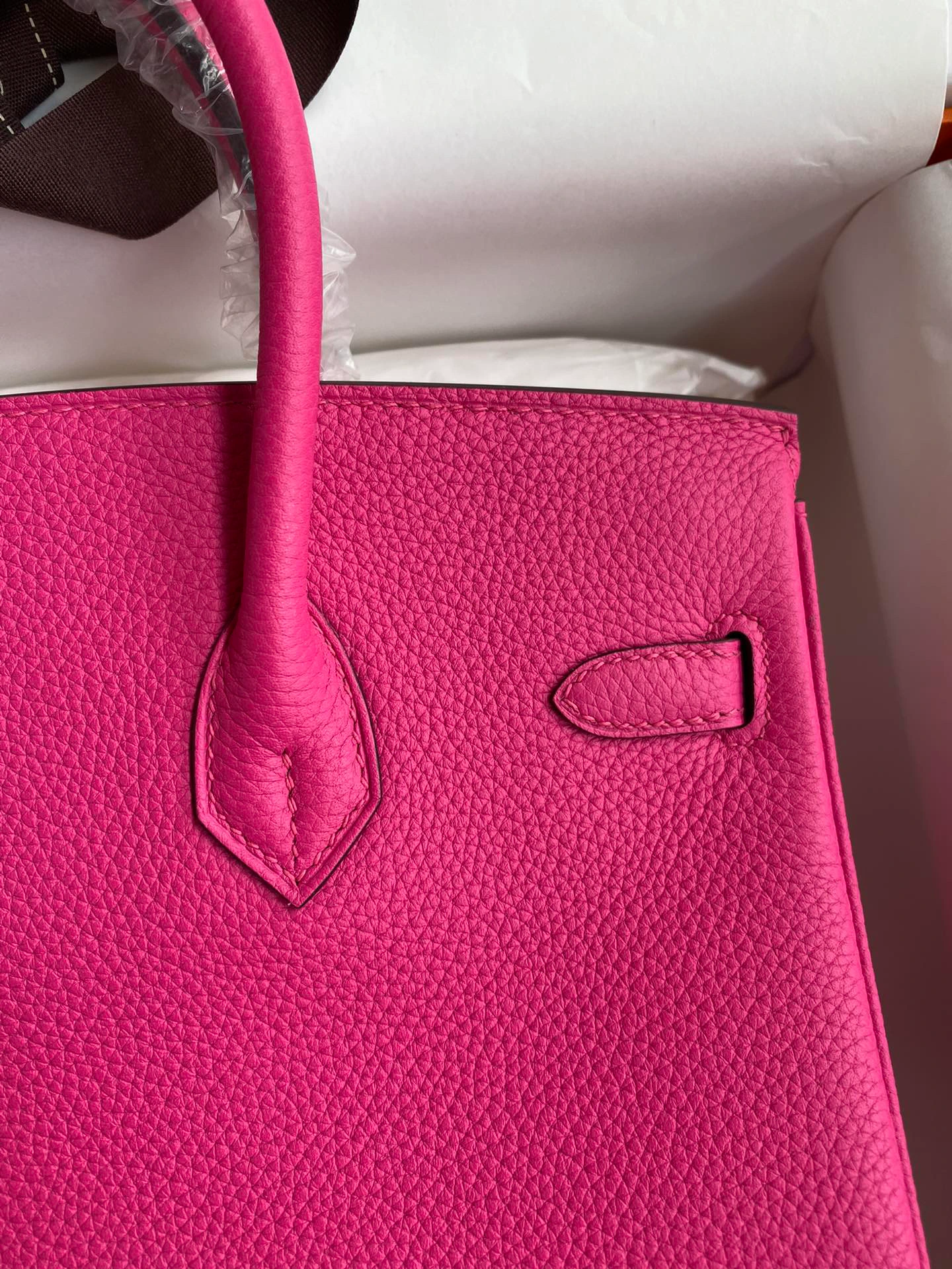 Birkin 25/30/35 Bag Rose Tyrien Togo Leather