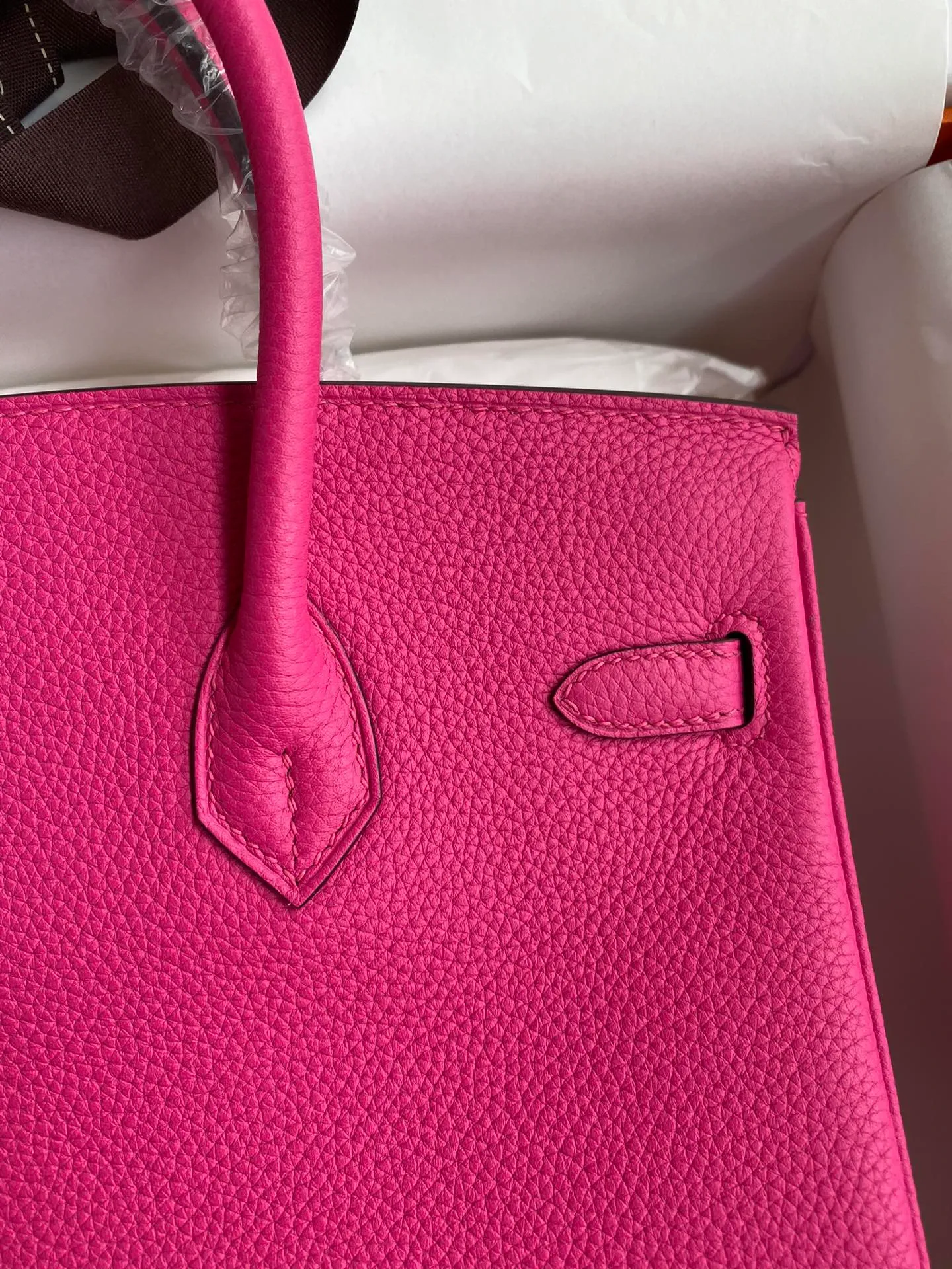 Birkin 25/30/35 Bag Rose Tyrien Togo Leather