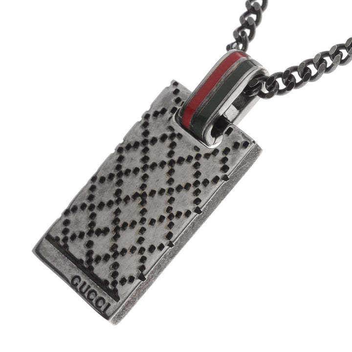 Unisex Silver Logo Necklaces & Chokers