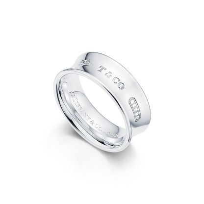 1837庐 Ring in Silver, Medium
