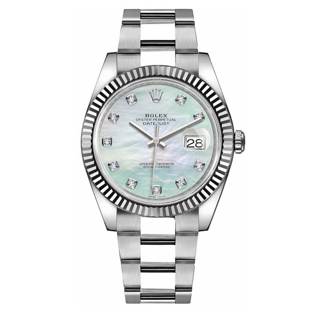 Datejust 41 Diamond Men's Diamond Watch 126334-0019