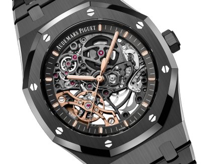 ROYAL OAK DOUBLE BALANCE WHEEL OPENWORKED Ref. 15416CE.OO.1225CE.01