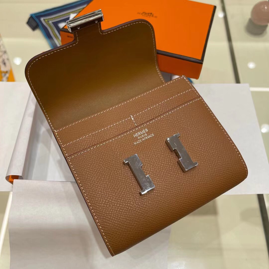Constance Mini 13 Bag  Epsom platinum Hardware