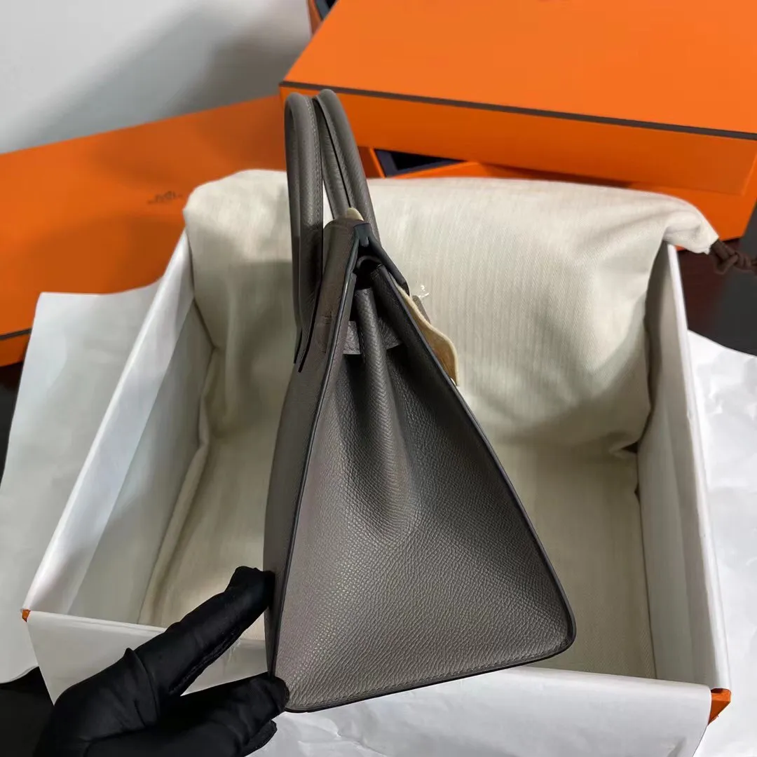 Birkin 25/30/35 Bag Nata (Cream White) Epsom Leather