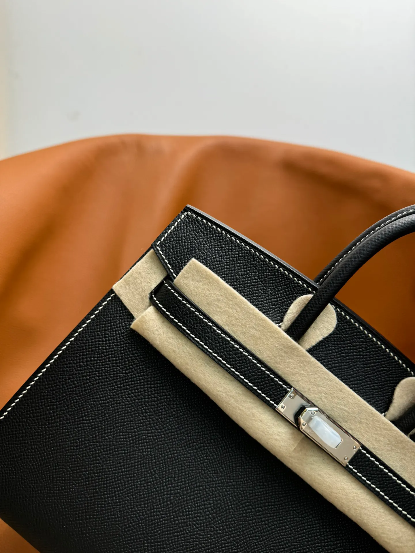 Birkin 25/30/35 Bag Noir (True Black) Epsom Leather