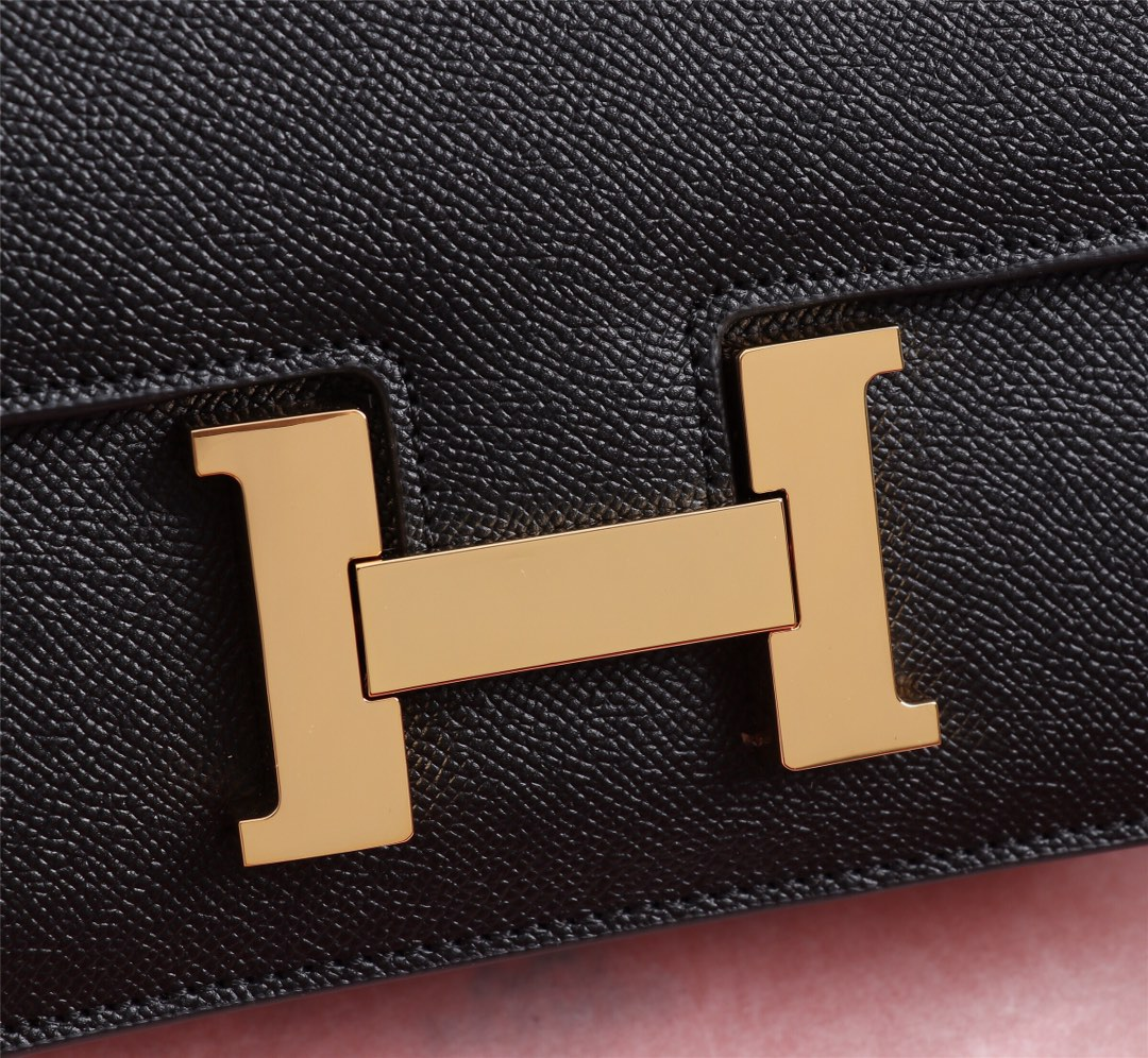 Constance 19/23 bag Black Epsom Leather