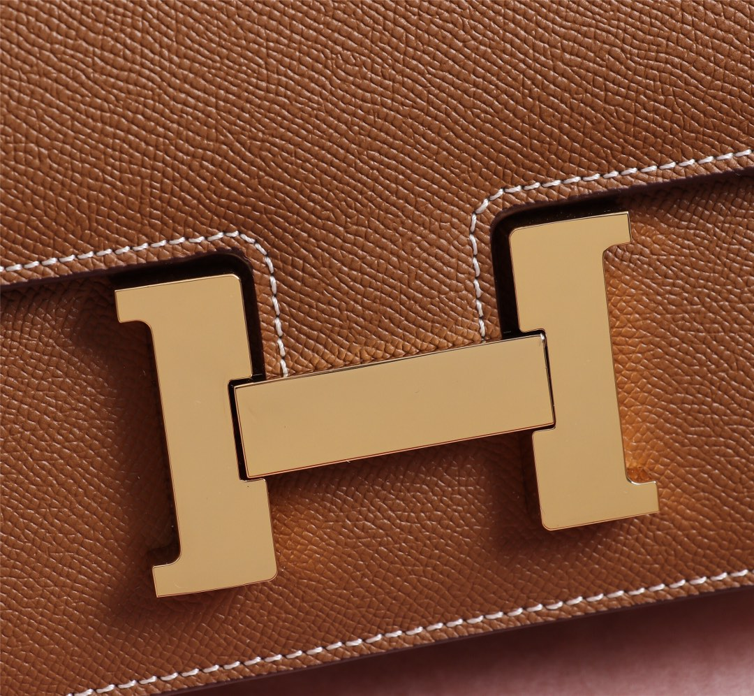 Constance 19/23 bag Brown Epsom Leather