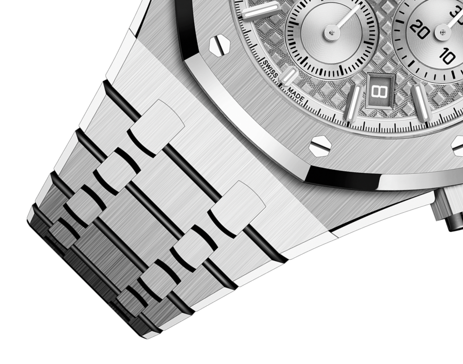 CHRONOGRAPHE À REMONTAGE AUTOMATIQUE ROYAL OAK Réf. 26715ST.OO.1356ST.02