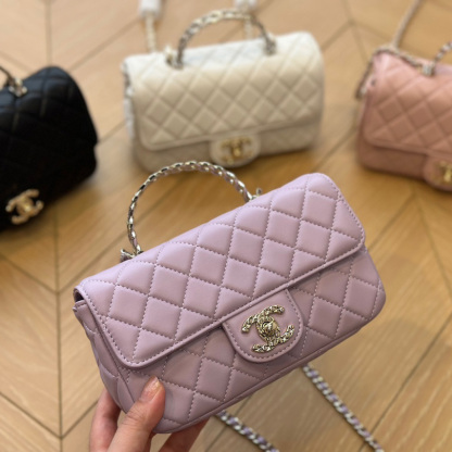 Mini Flap Bag with Top Handle