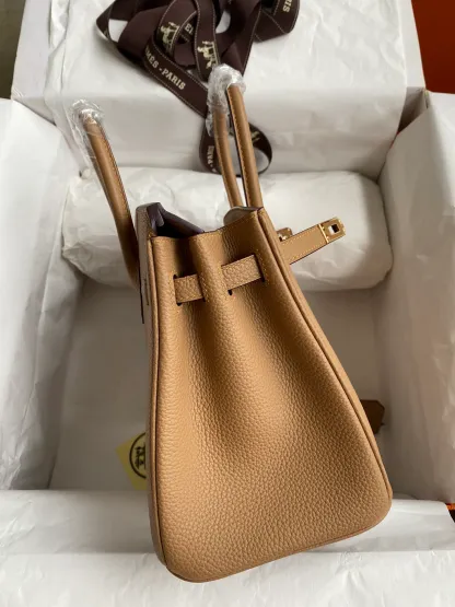 Birkin 25/30/35 Bag Chai (Milk Tea Brown) Togo Leather