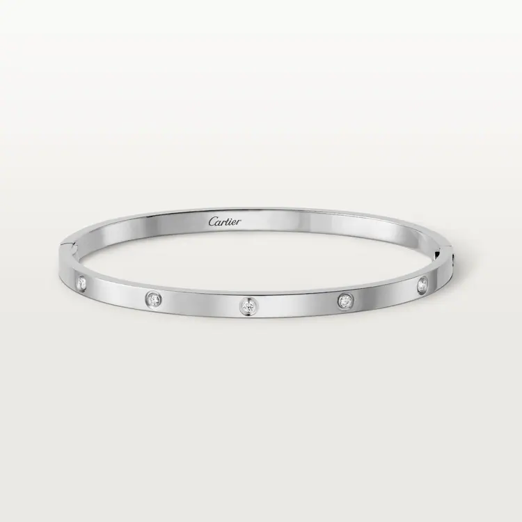 LOVE BRACELET, SMALL MODEL, 10 DIAMONDS