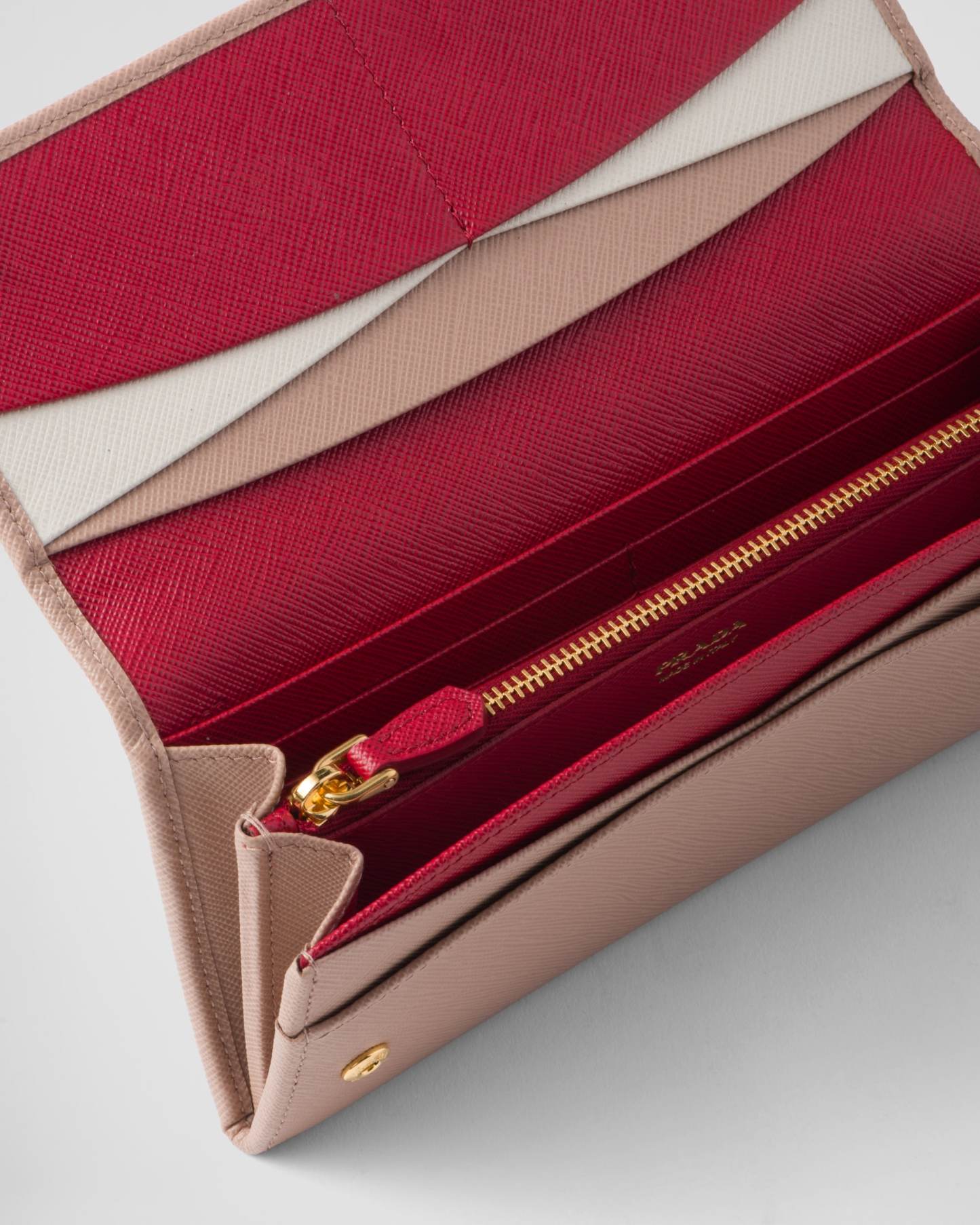 Large Saffiano Leather Wallet