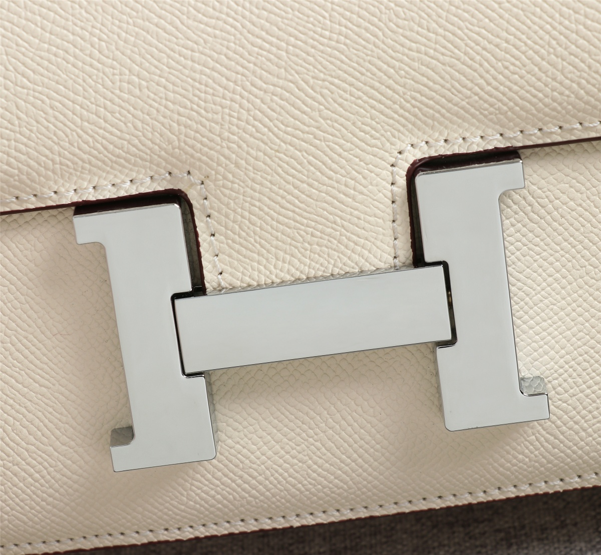 Constance 19/23 bag White Epsom Leather