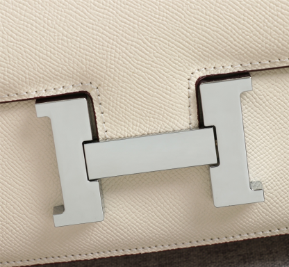 Constance 19/23 bag White Epsom Leather