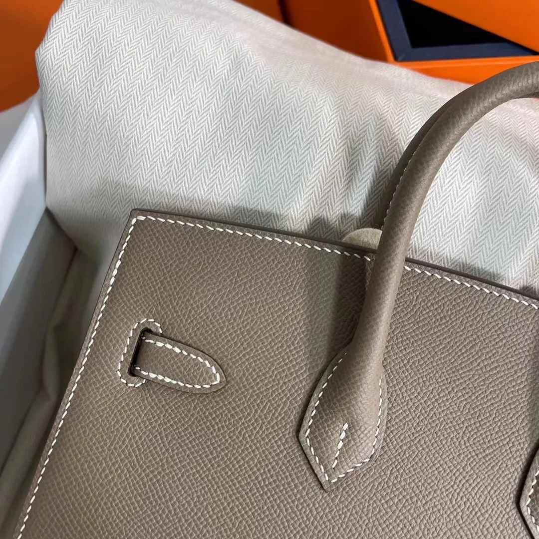 Birkin 25/30/35 Bag Étoupe (Taupe Greige) Epsom Leather