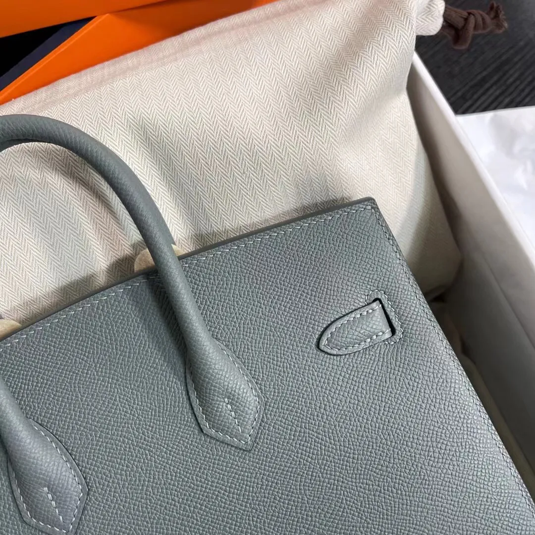 Birkin 25/30/35 Bag Vert Amande (Almond Green) Epsom Leather