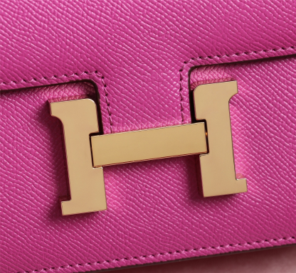 Constance 19/23 bag Purple Epsom Leather