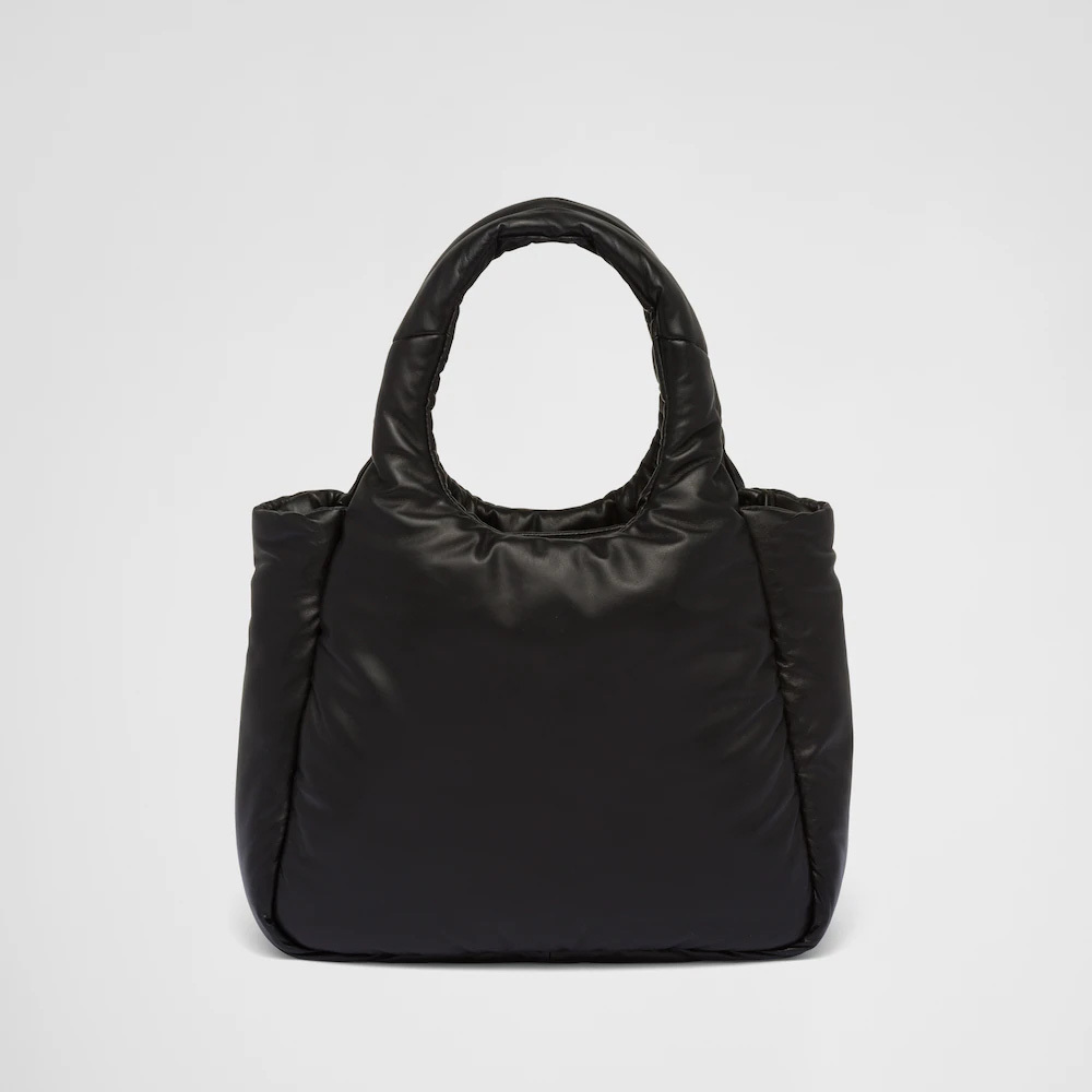 Medium padded  Soft nappa leather bag