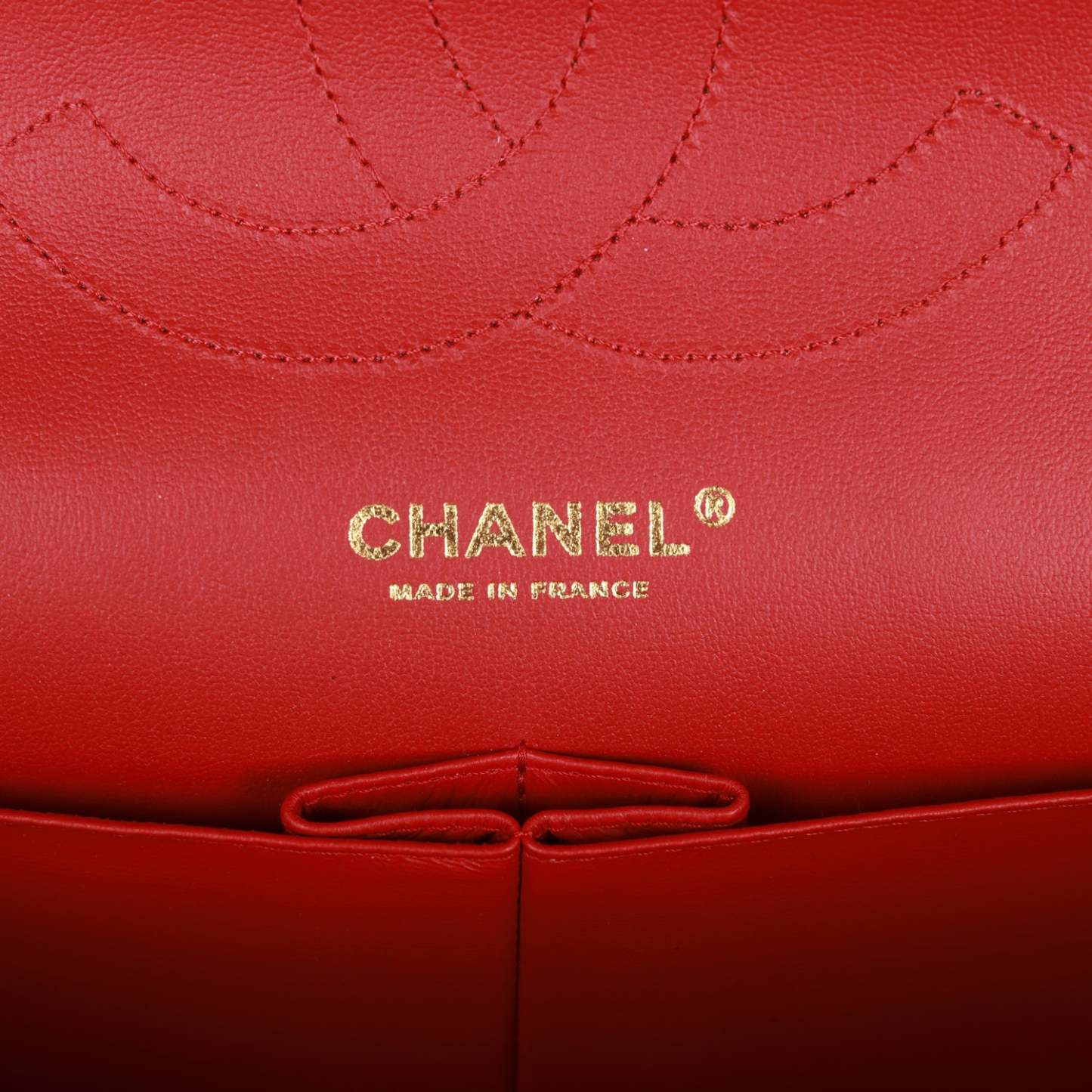 Jumbo Classic Double Flap Bag Red Caviar Light Gold Hardware Payment 1