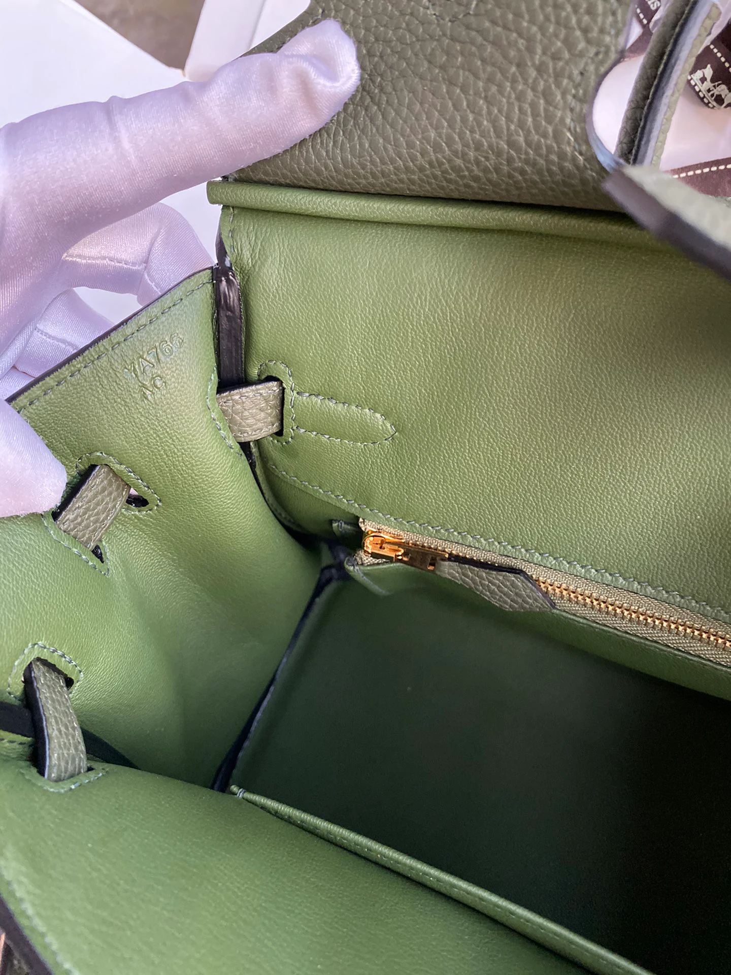 Birkin 25/30/35 Bag Deep Green Togo Leather