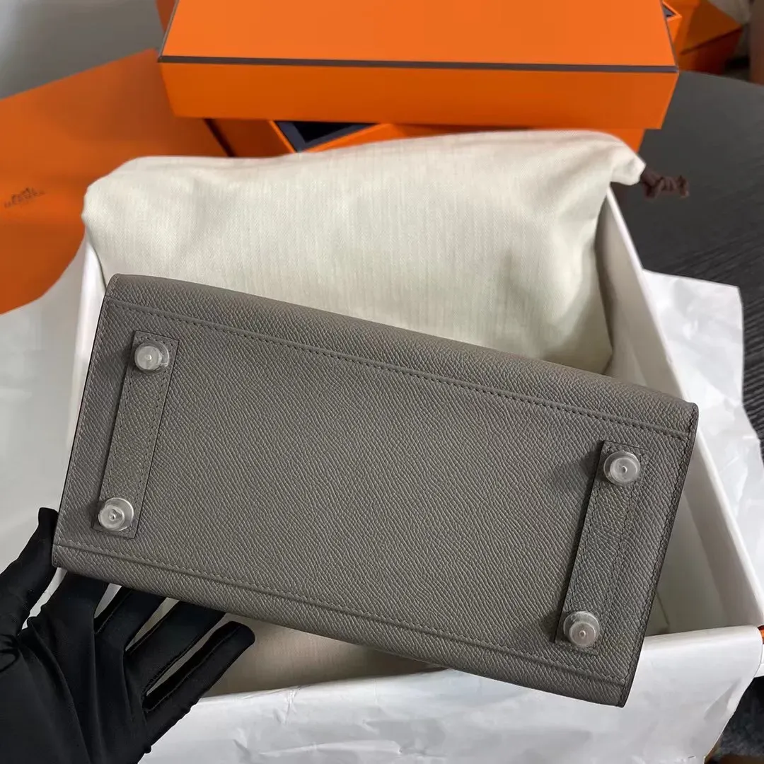 Birkin 25/30/35 Bag Etain (Pewter Grey) Epsom Leather