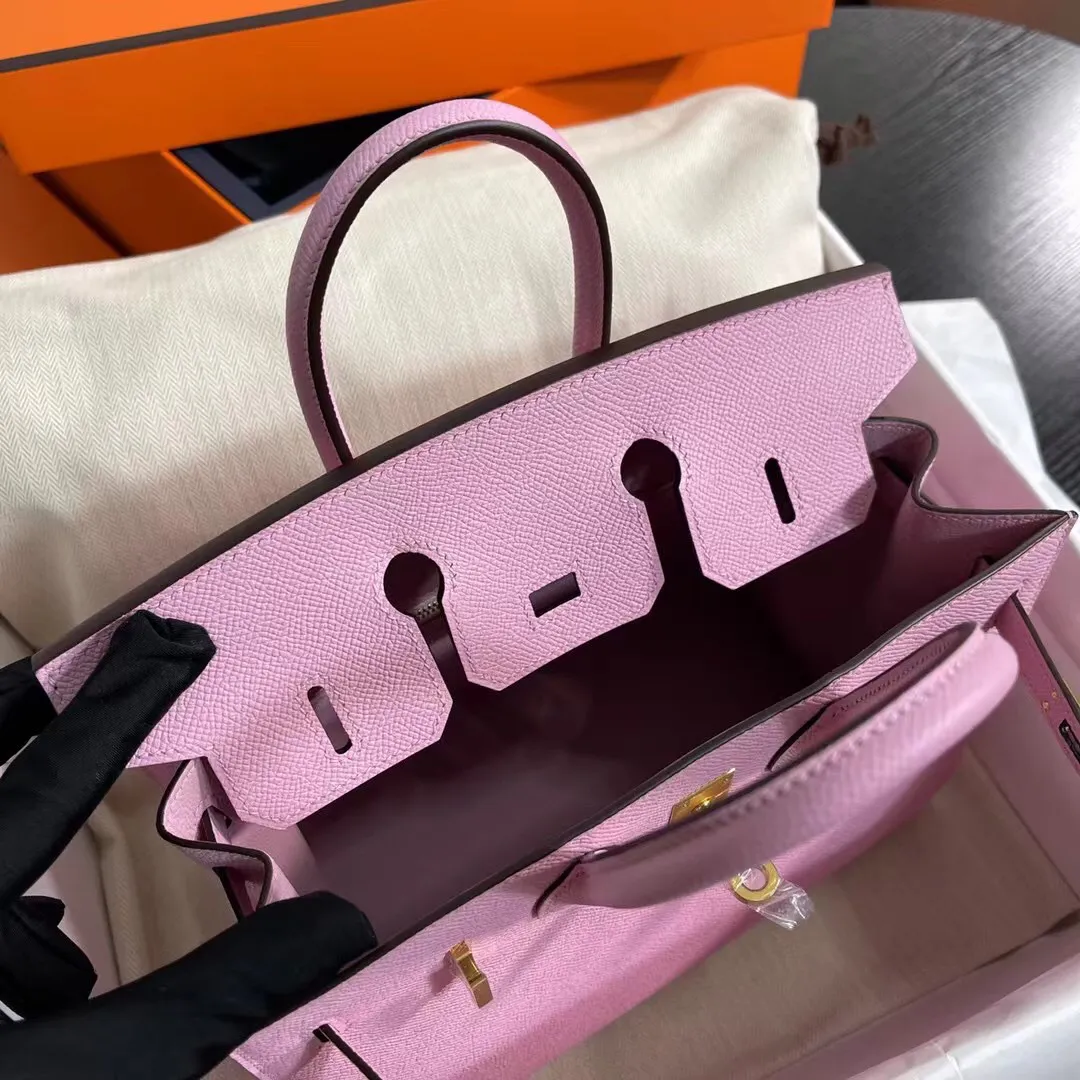 Birkin 25/30/35 Bag Mauve Sylvestre (Mallow Purple) Epsom Leather