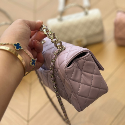 Mini Flap Bag with Top Handle