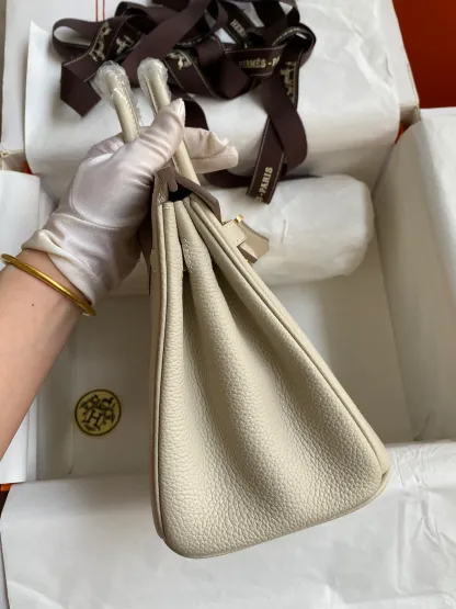 Birkin 25/30/35 Bag Nata Togo Leather