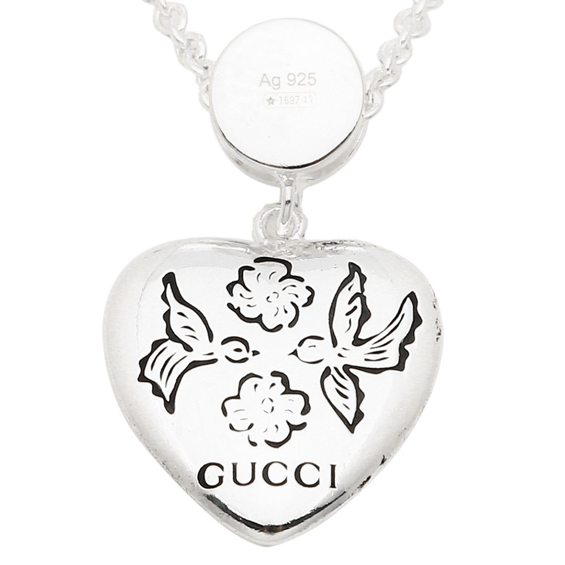 Blind for Love SV Necklace Silver Accessory Jewelry with Box