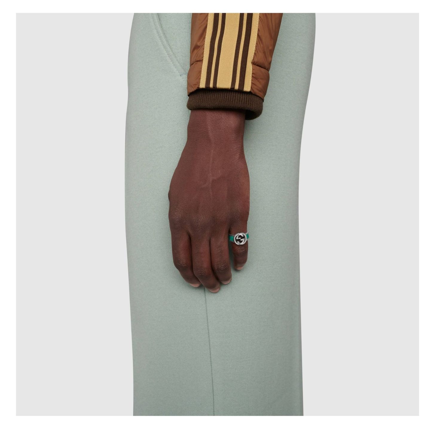 TURQUOISE ENAMEL RING