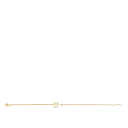 Idylle Blossom  Bracelet, Yellow gold and diamond