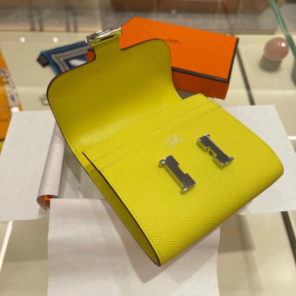 Constance Mini 13 Bag Yellow Epsom Leather