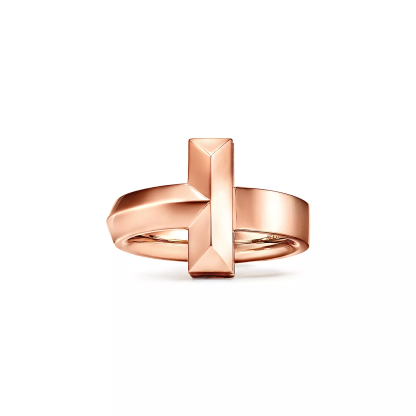 T T1 Ring in Rose Gold, 4.5 mm