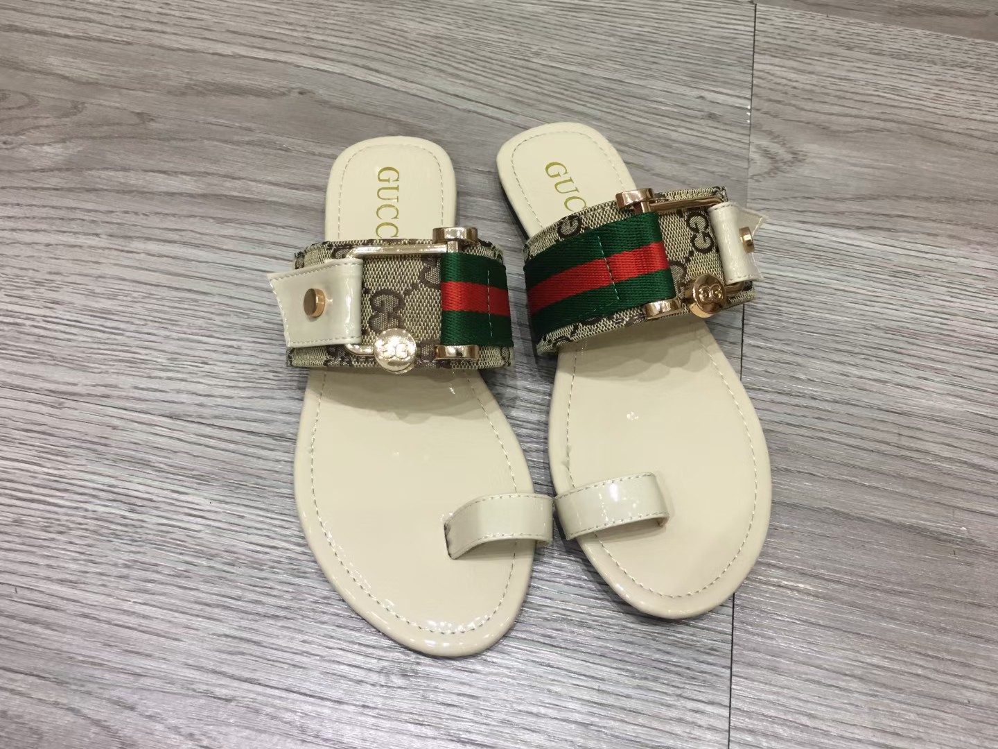 WOMEN'S MATELASS脡 CANVAS SLIDE SANDAL