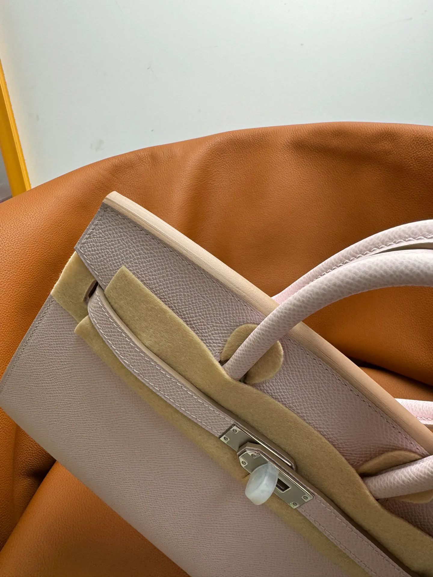 Birkin 25/30/35 Bag Guimauve (Dreamy Pink‑Lilac) Epsom Leather