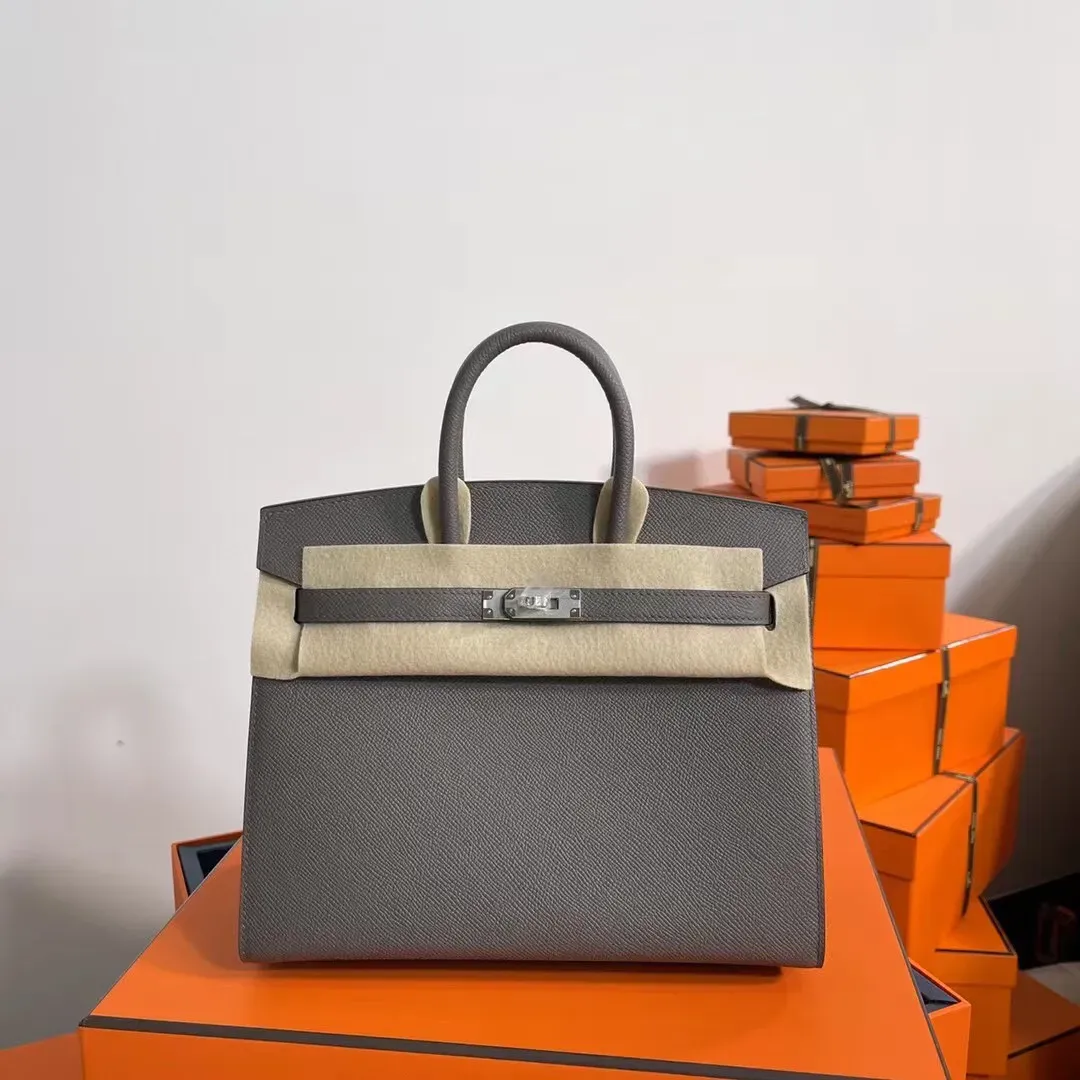 Birkin 25/30/35 Bag Etain (Pewter Grey) Epsom Leather