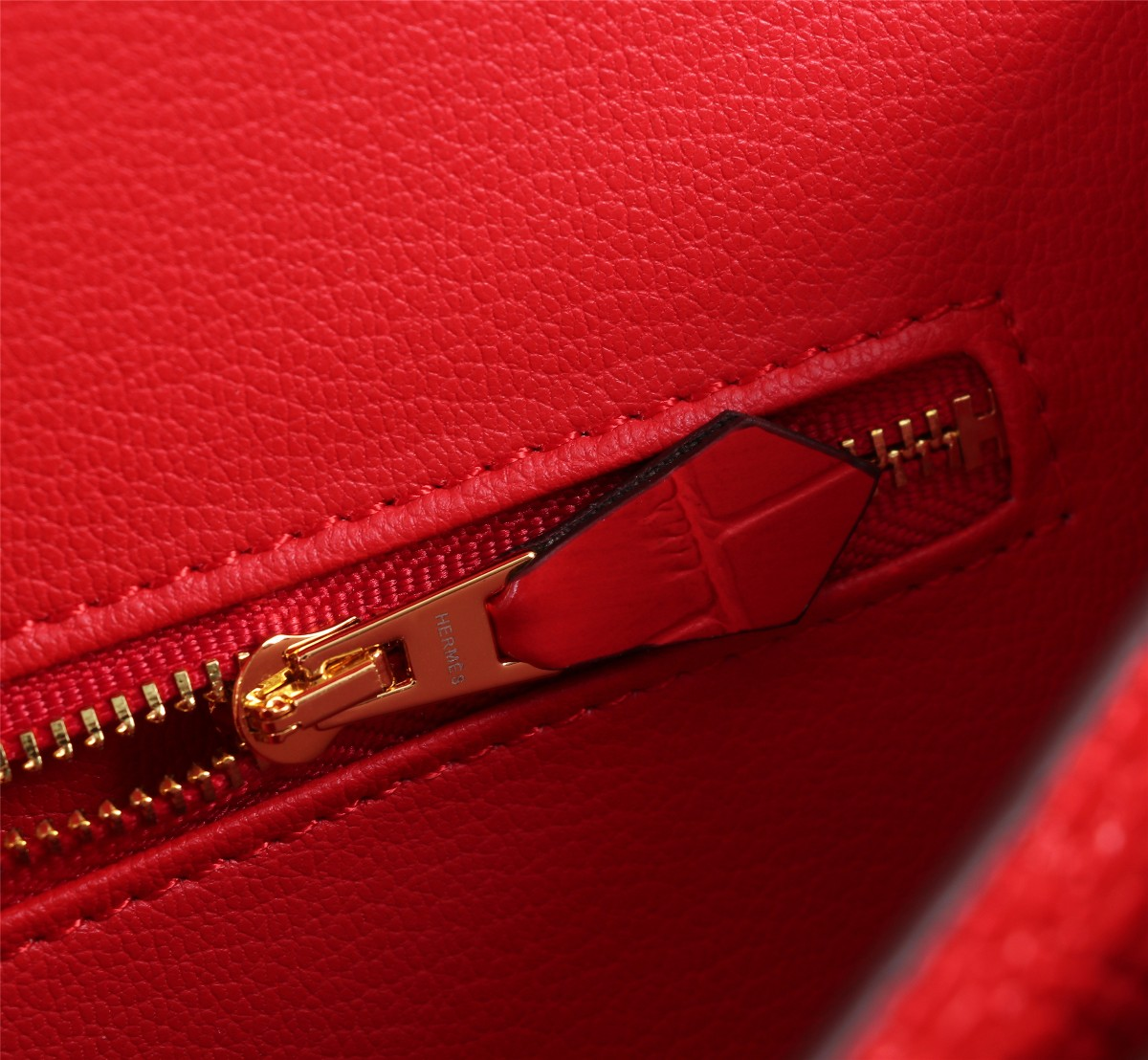 [Copy]Constance 23 bag Red Crocodile Leather