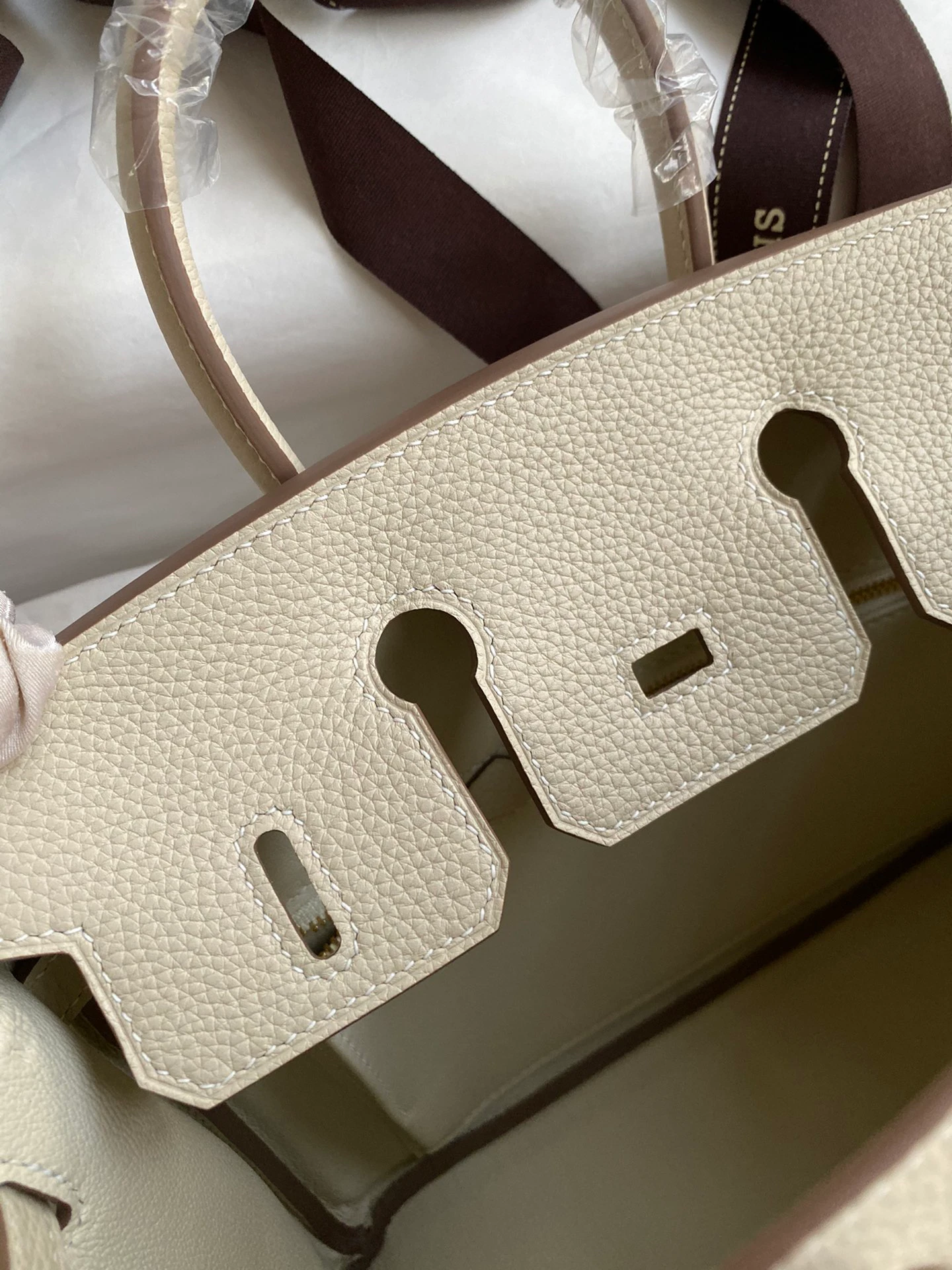 Birkin 25/30/35 Bag Nata Togo Leather