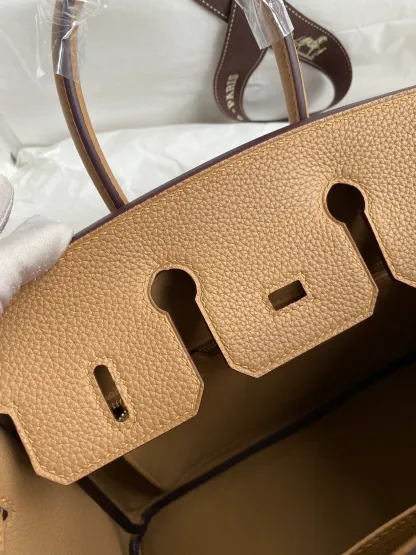 Birkin 25/30/35 Bag Chai (Milk Tea Brown) Togo Leather