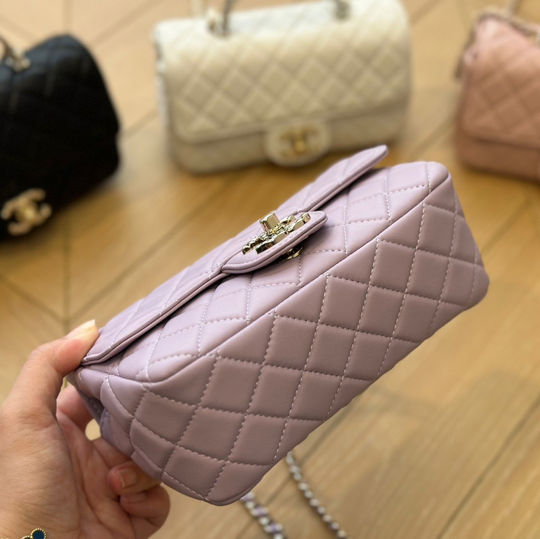 Mini Flap Bag with Top Handle