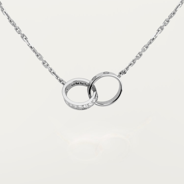 LOVE NECKLACE, DIAMONDS