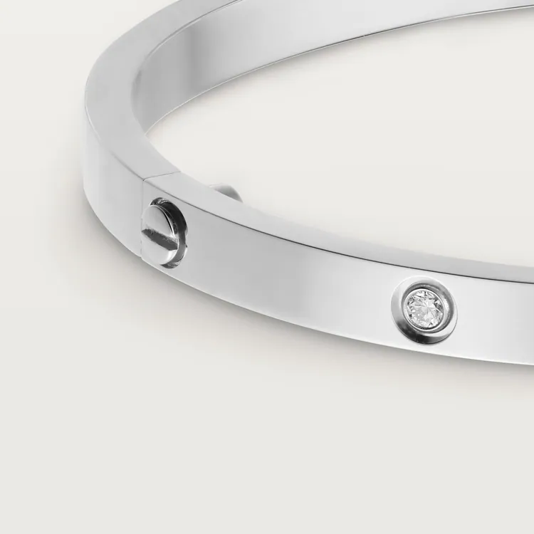 LOVE BRACELET, SMALL MODEL, 6 DIAMONDS