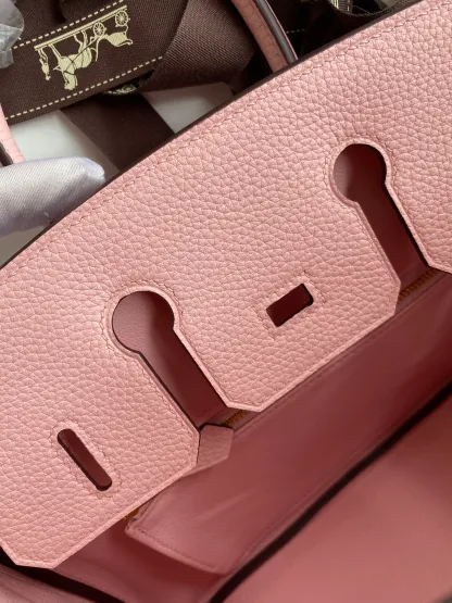 Birkin 25/30/35 Bag Rose Azalée (Lipstick Pink) Togo Leather