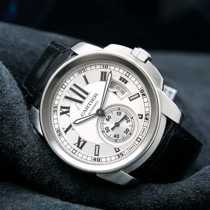CARTIER CALIBRE DE CARTIER W7100037 42MM SILVER DIAL