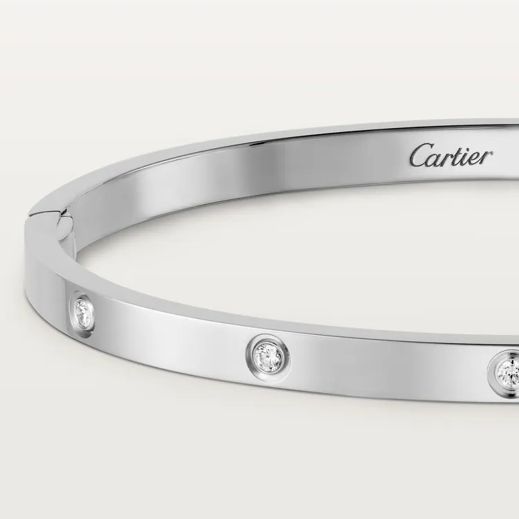LOVE BRACELET, SMALL MODEL, 10 DIAMONDS